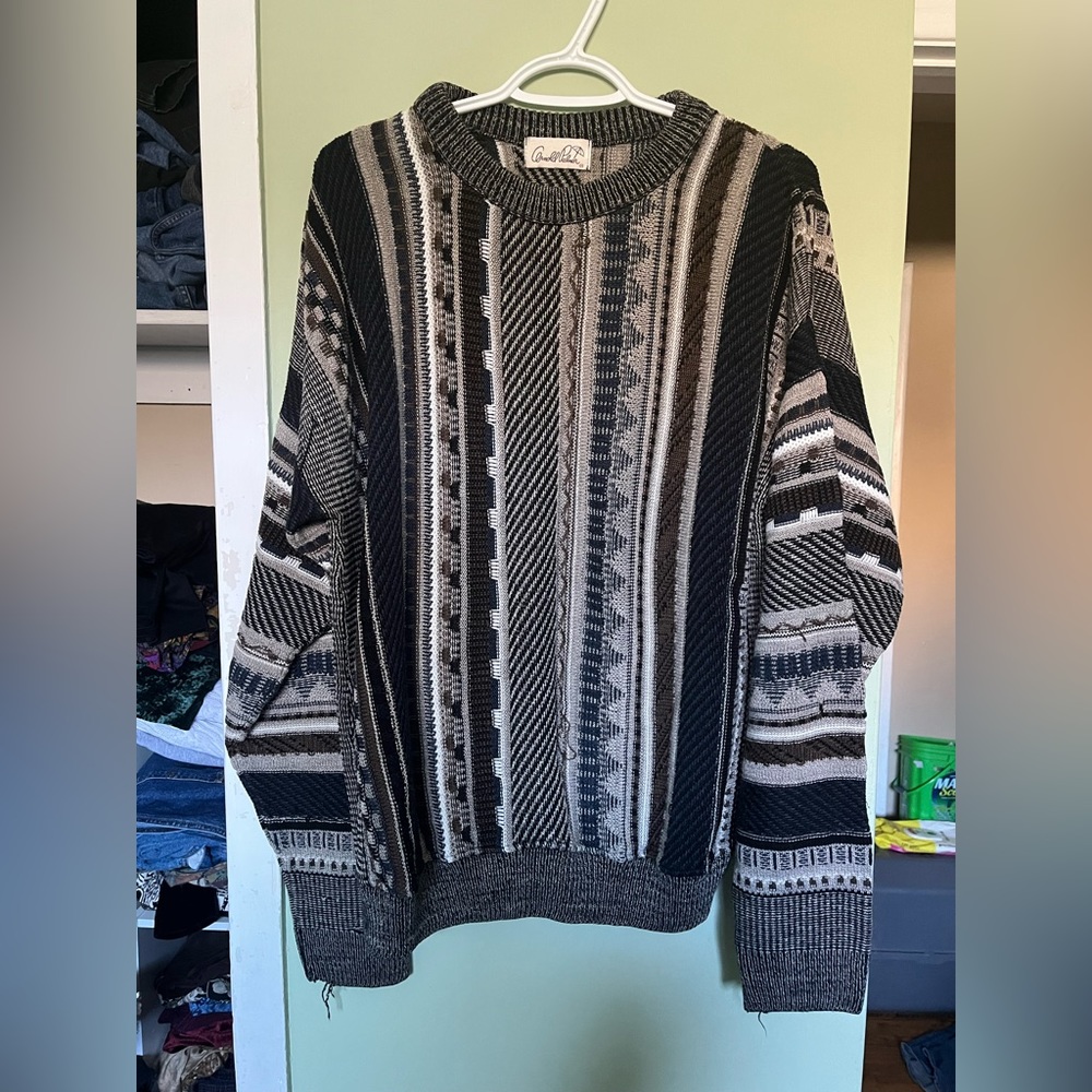 Arnold Palmer Coogi Style Sweater Vintage